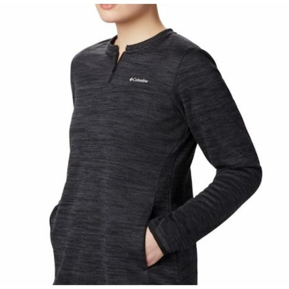 Columbia Womens Northern Comfort Midlayer Shirt Black XS AL2319-010 NEW